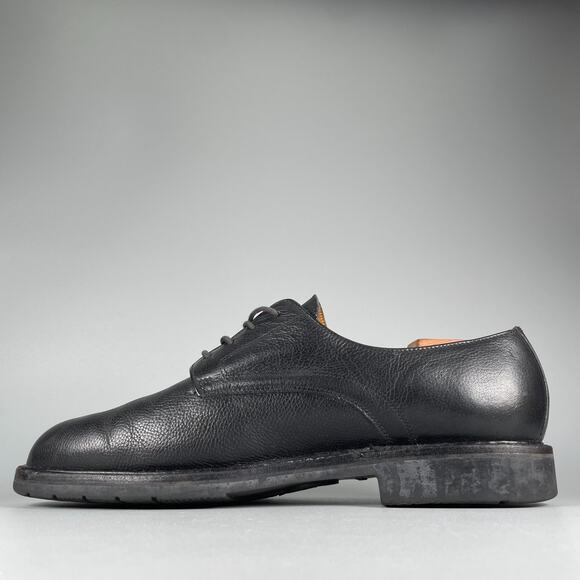 Mephisto Air Relax Goodyear Welt Men 10.5 Black Pebbled Leather Plain Toe Casual main image 7